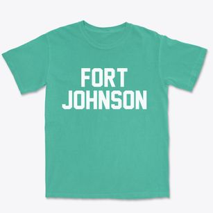 Fort Johnson New York Classic Block Premium Heavyweight T-shirt