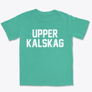 Upper Kalskag Alaska Classic Block Premium Heavyweight T-shirt