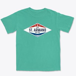 St. Armand New York Diamond Star Premium Heavyweight T-shirt