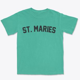 St. Maries Idaho Classic Curve Premium Heavyweight T-shirt