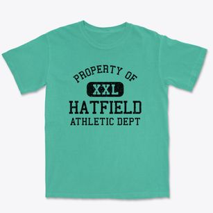 Hatfield Arkansas Athletic Dept Premium Heavyweight T-shirt