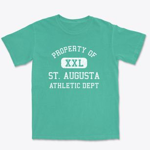 St. Augusta Minnesota Athletic Dept Premium Heavyweight T-shirt