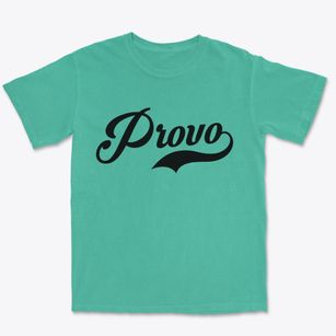 Provo Utah Vintage Team Premium Heavyweight T-shirt