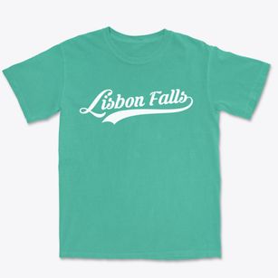 Lisbon Falls Maine Vintage Team Premium Heavyweight T-shirt
