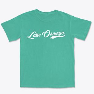Lake Oswego Oregon Vintage Team Premium Heavyweight T-shirt
