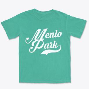 Menlo Park California Vintage Team Premium Heavyweight T-shirt