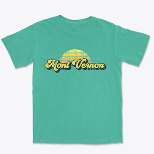 Mont Vernon New Hampshire Sublime Sunset Premium Heavyweight T-shirt