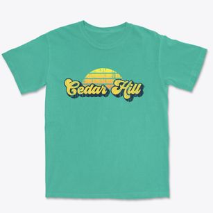 Cedar Hill Missouri Sublime Sunset Premium Heavyweight T-shirt