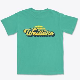 Westlake Texas Sublime Sunset Premium Heavyweight T-shirt