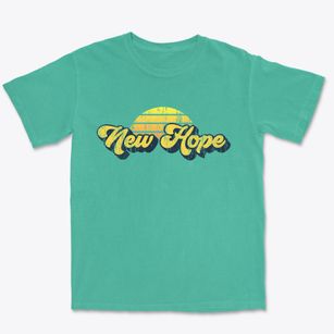 New Hope Oregon Sublime Sunset Premium Heavyweight T-shirt