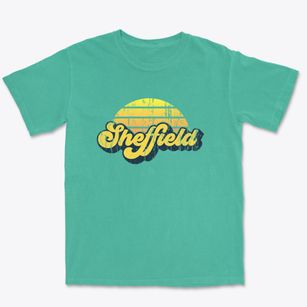 Sheffield Illinois Sublime Sunset Premium Heavyweight T-shirt