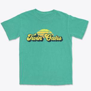 Twin Oaks Missouri Sublime Sunset Premium Heavyweight T-shirt