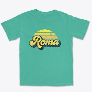 Roma Texas Sublime Sunset Premium Heavyweight T-shirt