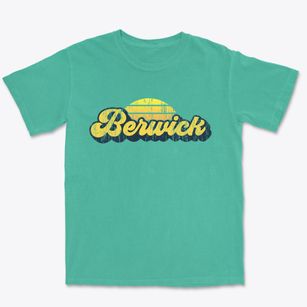Berwick Maine Sublime Sunset Premium Heavyweight T-shirt