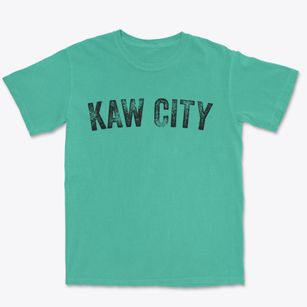 Kaw City Oklahoma Timeless Retro Premium Heavyweight T-shirt
