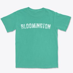 Bloomington Illinois Timeless Retro Premium Heavyweight T-shirt