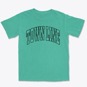Town Line New York Trendy Block Premium Heavyweight T-shirt