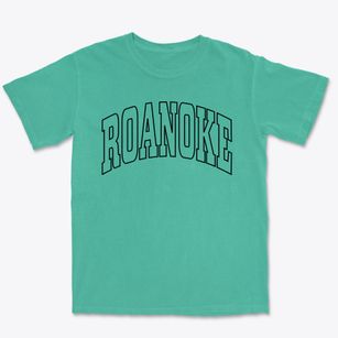 Roanoke Texas Trendy Block Premium Heavyweight T-shirt