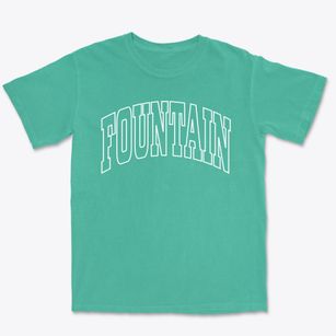 Fountain North Carolina Trendy Block Premium Heavyweight T-shirt