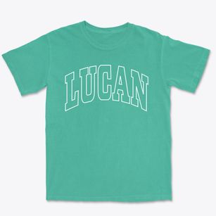 Lucan Minnesota Trendy Block Premium Heavyweight T-shirt