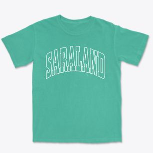 Saraland Alabama Trendy Block Premium Heavyweight T-shirt