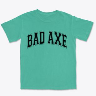 Bad Axe Michigan Varsity Premium Heavyweight T-shirt