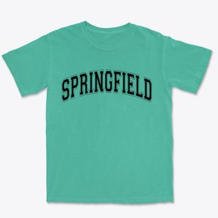 Springfield Massachusetts Varsity Premium Heavyweight T-shirt