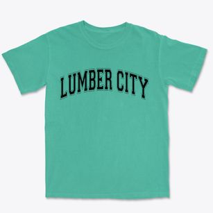 Lumber City Pennsylvania Varsity Premium Heavyweight T-shirt