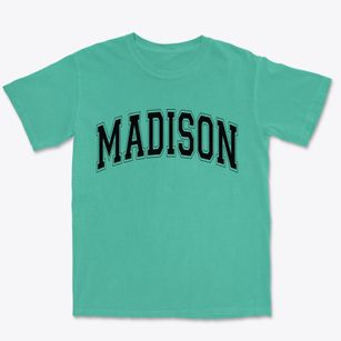 Madison New Jersey Varsity Premium Heavyweight T-shirt
