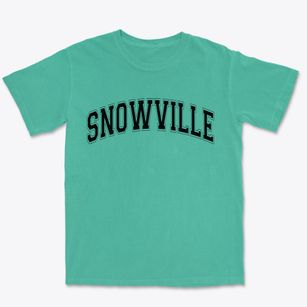 Snowville Utah Varsity Premium Heavyweight T-shirt