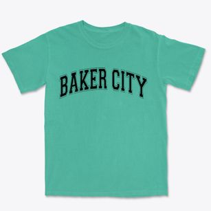 Baker City Oregon Varsity Premium Heavyweight T-shirt