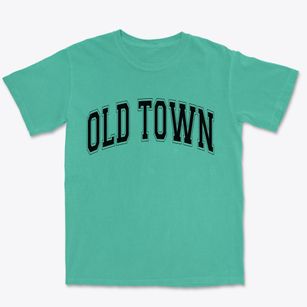 Old Town Maine Varsity Premium Heavyweight T-shirt