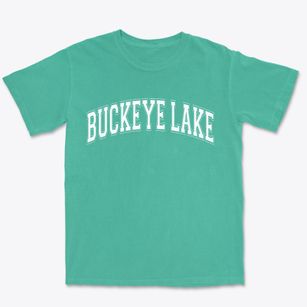 Buckeye Lake Ohio Varsity Premium Heavyweight T-shirt