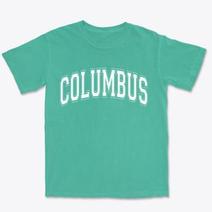 Columbus Mississippi Varsity Premium Heavyweight T-shirt