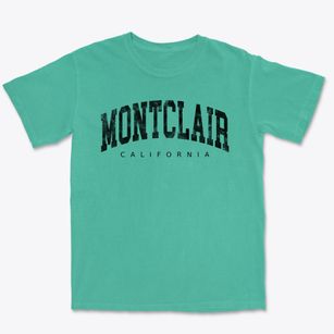 Montclair California Urban Vibe Premium Heavyweight T-shirt