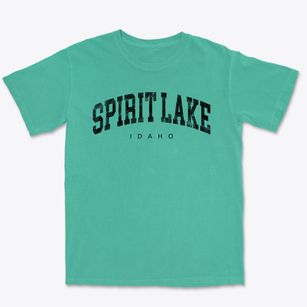 Spirit Lake Idaho Urban Vibe Premium Heavyweight T-shirt