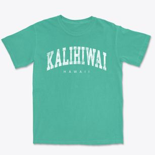 Kalihiwai Hawaii Urban Vibe Premium Heavyweight T-shirt