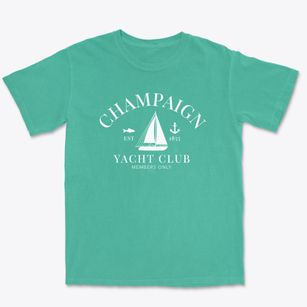 Champaign Illinois Yacht Club Premium Heavyweight T-shirt