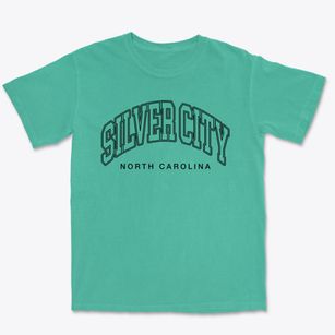 Silver City North Carolina Inline Premium Heavyweight T-shirt