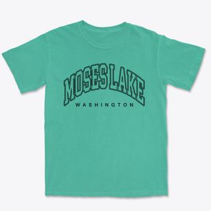 Moses Lake Washington Inline Premium Heavyweight T-shirt