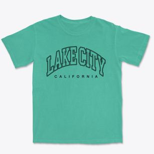 Lake City California Inline Premium Heavyweight T-shirt