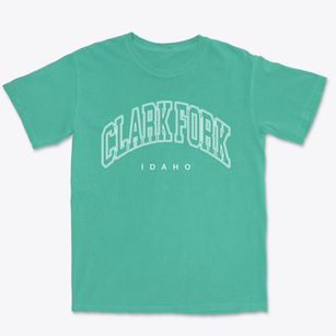 Clark Fork Idaho Inline Premium Heavyweight T-shirt