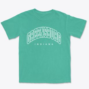 Greensburg Indiana Inline Premium Heavyweight T-shirt