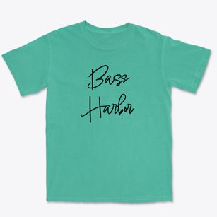 Bass Harbor Maine Freestyle Premium Heavyweight T-shirt