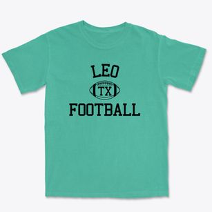 Leo Texas Football Premium Heavyweight T-shirt