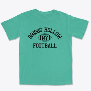Briggs Hollow New York Football Premium Heavyweight T-shirt