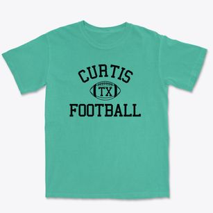 Curtis Texas Football Premium Heavyweight T-shirt