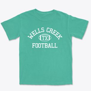 Wells Creek Texas Football Premium Heavyweight T-shirt