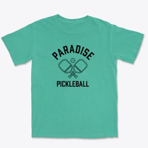 Paradise Michigan Pickleball Premium Heavyweight T-shirt