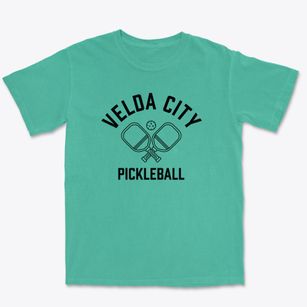 Velda City Missouri Pickleball Premium Heavyweight T-shirt